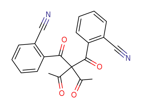 2,2'-(diacetyl-malonyl)-di-benzonitrile