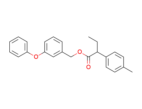 Molecular Structure of 51630-04-7 (<span xmlns="" style="font-weight:bold;">(3-PHENOXYPHENYL)METHYL</span> &alpha;-ETHYL-4-METHYLBENZENEACETATE			)