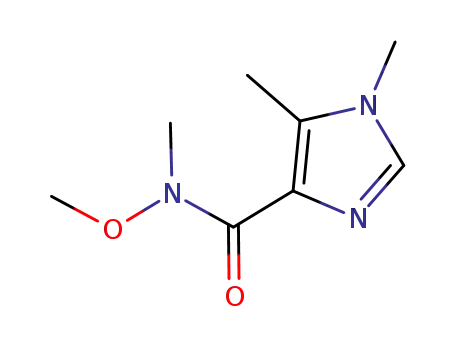 1,5-dimethyl-1H-imidazole-4-carboxylic acid N-methoxy-N-methyl-amide