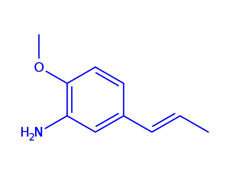 벤젠 아민, 2- 메 톡시 -5- (1- 프로 페닐)-(9Cl)
