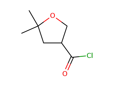 3-푸란카르보닐 클로라이드, 테트라히드로-5,5-디메틸-(9CI)