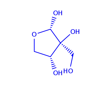2,3,4-푸란트리올, 테트라하이드로-3-(하이드록시메틸)-, (3R,4R)-(9CI)