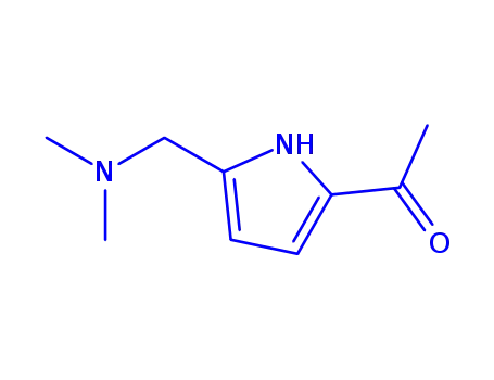 Ethanone, 1-[5-[(dimethylamino)methyl]-1H-pyrrol-2-yl]- (9CI)