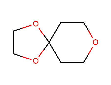 Molecular Structure of 649-91-2 (1,4,8-Trioxaspiro[4.5]decane)