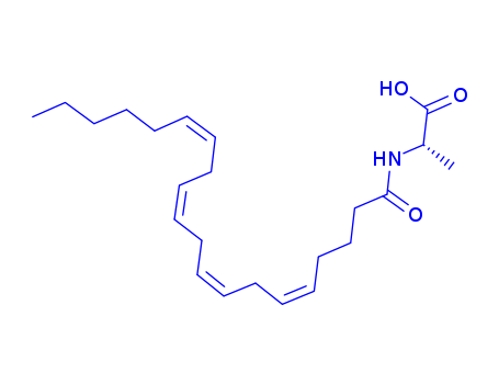 L-Alanine,N-[(5Z,8Z,11Z,14Z)-1-oxo-5,8,11,14-eicosatetraen-1-yl]-