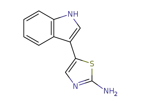 5-(1H-indol-3-yl)-1,3-thiazol-2-amine