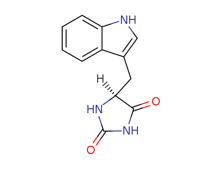 2,4-Imidazolidinedione, 5-(1H-indol-3-ylmethyl)-, (S)-
