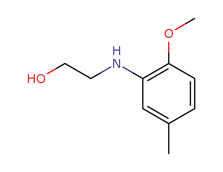 Molecular Structure of 854225-15-3 (2-(2-methoxy-5-methyl-anilino)-ethanol)