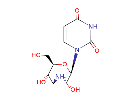 2,4(1H,3H)-Pyrimidinedione, 1-(3-amino-3-deoxy-b-D-glucopyranosyl)-