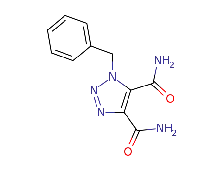 1-benzyl-1<i>H</i>-[1,2,3]triazole-4,5-dicarboxylic acid diamide
