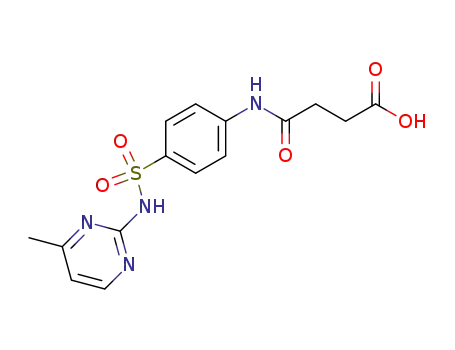 <i>N</i>-[4-(4-methyl-pyrimidin-2-ylsulfamoyl)-phenyl]-succinamic acid
