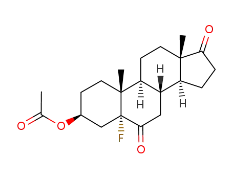 5α-Fluor-3β-hydroxy-androstan-6,17-dion-acetat