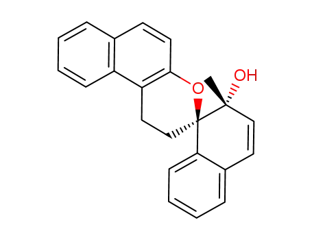 (+/-)(1S<sup>*</sup>,2S<sup>*</sup>)-2-methyl-1',2'-dihydro-spironaphthalene-1(2H)-3'(3H)naphtho-<2,1-b>pyran-2-ol