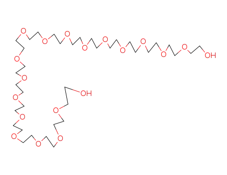 Molecular Structure of 4445-03-8 (3,6,9,12,15,18,21,24,27,30,33,36,39,42,45,48,51-heptadecaoxa-tripentacontane-1,53-diol)