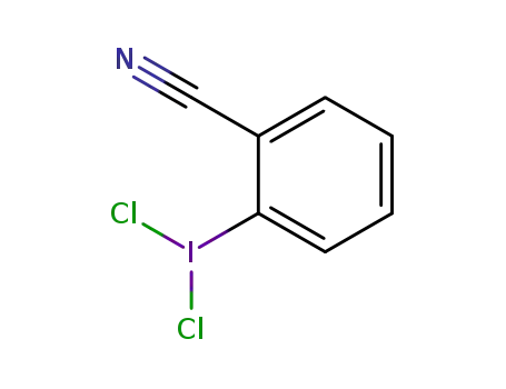 Molecular Structure of 825-50-3 (2-Cyan-1-jod-benzol-dichlorid)