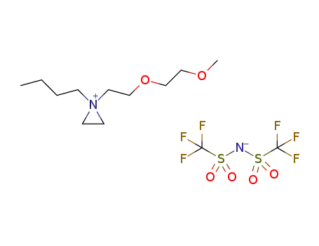 N-butyl-N-[2-(2-methoxyethoxy)ethyl]aziridinium bis(trifluoromethanesulfonyl)imide