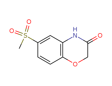 6-(methylsulfonyl)-2H-1,4-benzoxazin-3(4H)-one
