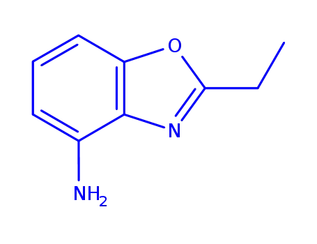 Molecular Structure of 477603-35-3 (2-ETHYL-BENZOOXAZOLE-4-YLAMINE)