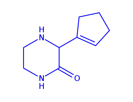 피페라지논, 3-(1-사이클로펜텐-1-일)-(9CI)