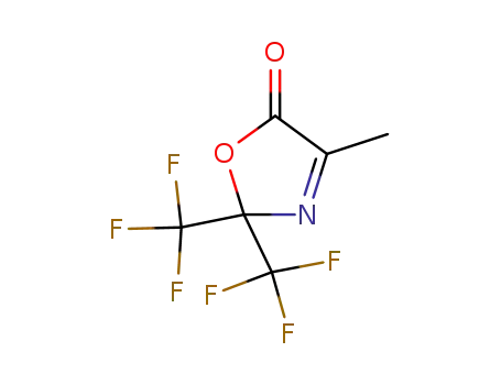 4-methyl-2,2-bis-trifluoromethyl-2<i>H</i>-oxazol-5-one