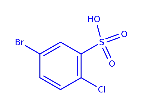5-bromo-2-chlorobenzenesulfonic acid