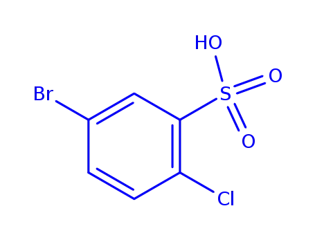 5-브로모-2-클로로벤젠술폰산