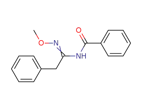 N-{1-[(Z)-Methoxyimino]-2-phenyl-ethyl}-benzamide