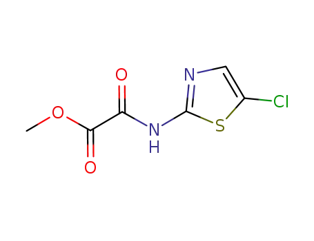 Acetic  acid,  [(5-chloro-2-thiazolyl)amino]oxo-,  methyl  ester  (9CI)