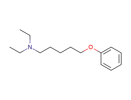 Molecular Structure of 32599-74-9 (diethyl-(5-phenoxy-pentyl)-amine)