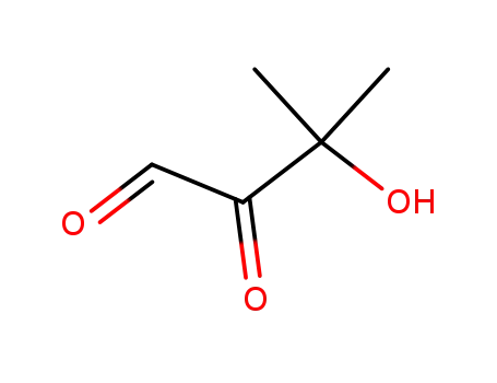 Molecular Structure of 850857-29-3 (3-hydroxy-3-methyl-2-oxo-butyraldehyde)