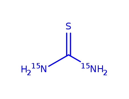 Molecular Structure of 287476-21-5 (THIOUREA-15N2)