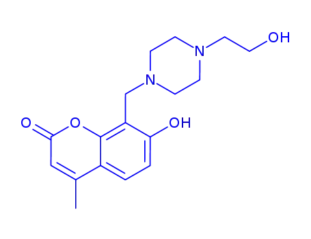 7-hydroxy-8-((4-(2-hydroxyethyl)piperazin-1-yl)methyl)-4-methyl-2H-chromen-2-one