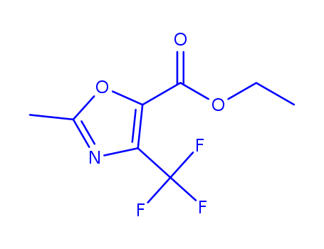 5-Oxazolecarboxylic acid, 2-methyl-4-(trifluoromethyl)-, ethyl ester