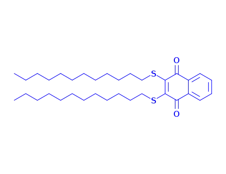 2,3-bis(dodecylsulfanyl)naphthoquinone