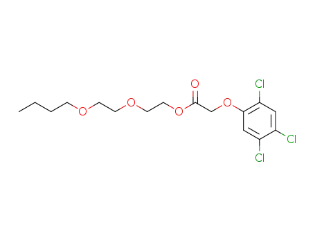 Molecular Structure of 2630-20-8 ((2,4,5-trichloro-phenoxy)-acetic acid-[2-(2-butoxy-ethoxy)-ethyl ester])