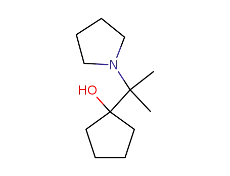 (methyl-1)-pyrrolidinyl-1 ethyl-1 cyclopentanol
