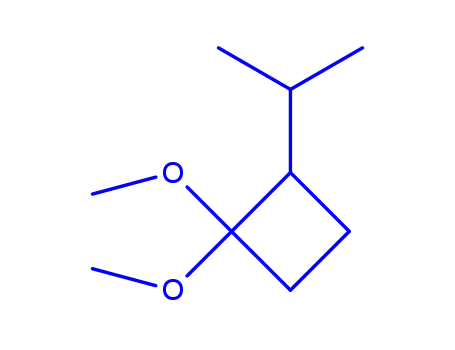 시클로부탄, 1,1-디메톡시-2-(1-메틸에틸)-(9CI)