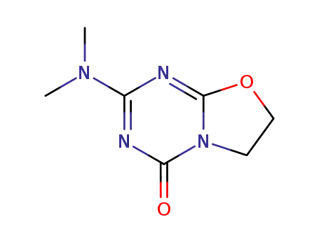 2-(ジメチルアミノ)-6,7-ジヒドロ-4H-オキサゾロ[3,2-a]-1,3,5-トリアジン-4-オン