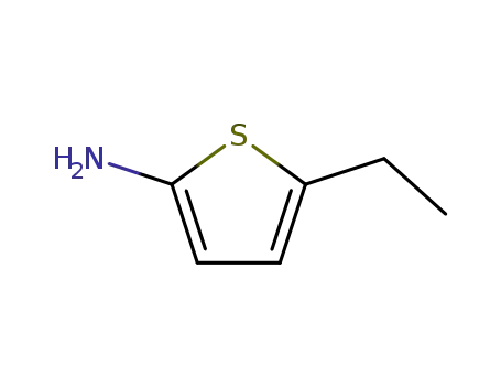 Molecular Structure of 63806-77-9 (2-Thiophenamine, 5-ethyl-)