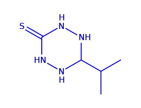 1,2,4,5-Tetrazine-3(2H)-thione,tetrahydro-6-(1-methylethyl)-(9CI)