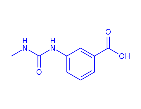 Benzoic acid, 3-[[(methylamino)carbonyl]amino]- (9CI)