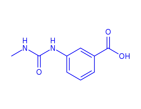 Benzoic acid, 3-[[(methylamino)carbonyl]amino]- (9CI)