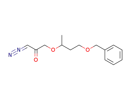 1-(3-Benzyloxy-1-methyl-propoxy)-3-diazo-propan-2-one