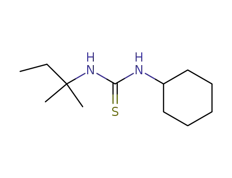 N-Cyclohexyl-N'-(tert-pentyl)-thioharnstoff