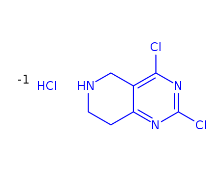 2,4-Dichloro-5,6,7,8-tetrahydropyrido[4,3-d]pyrimidine hydrochloride