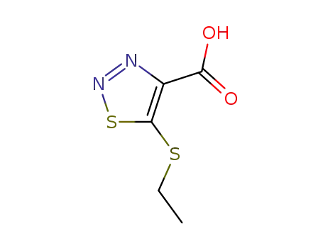 5-ethylsulfanyl-[1,2,3]thiadiazole-4-carboxylic acid
