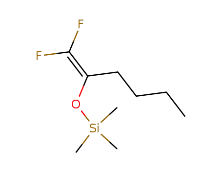 (1-Difluoromethylene-pentyloxy)-trimethyl-silane