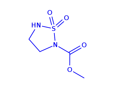 1,2,5-Thiadiazolidine-2-carboxylic  acid,  methyl  ester,  1,1-dioxide