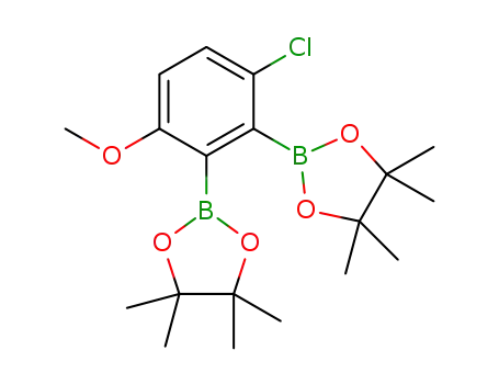 C<sub>19</sub>H<sub>29</sub>B<sub>2</sub>ClO<sub>5</sub>
