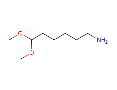 Molecular Structure of 62839-31-0 (1-Hexanamine, 6,6-dimethoxy-)